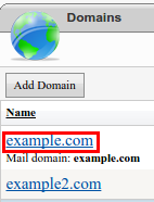 Hosting Spaces Domains Example