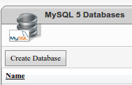 Create Database