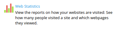 Plesk Web Statistics